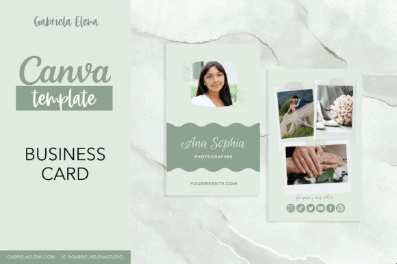 Download Business Card Template Canva - Business Collection
