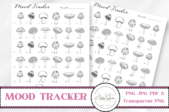 Download Monthly Mood Tracker Printables - Monthly Collection