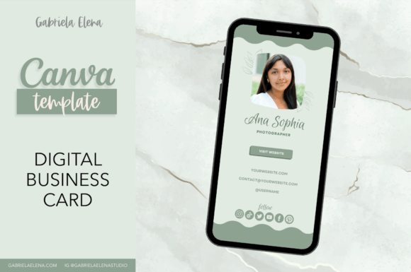 Download Digital Business Card Template - Business Collection