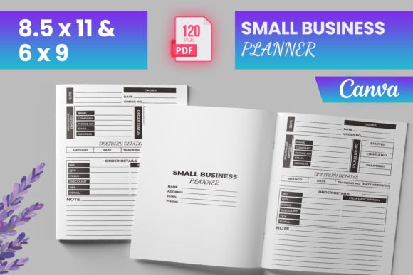Download Small Business Planner Canva (KDP) - Business Collection