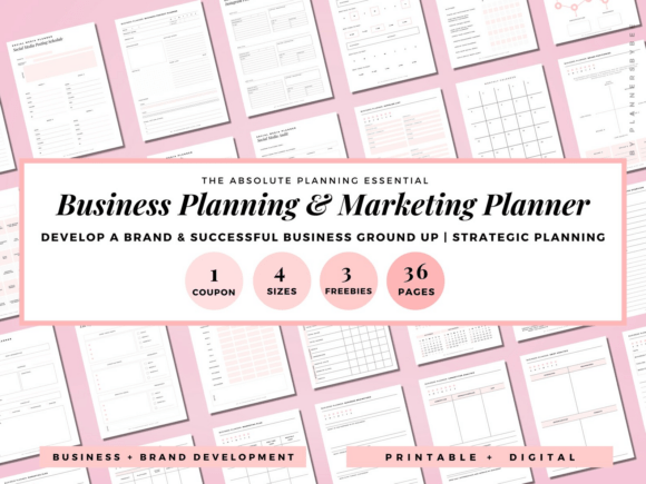 Download Etsy Business Planner Business Templates - Business Collection