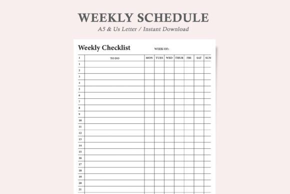 Download Weekly to Do List,daily Weekly Planner - Weekly to do list Collection