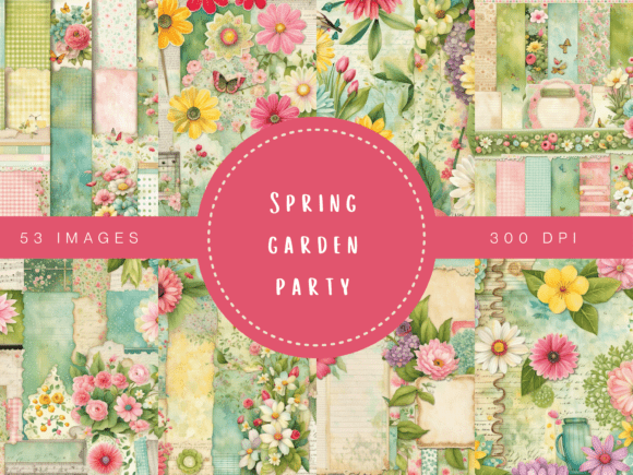 Download Spring Garden Party – Floral Vintage Jun - Vintage Collection