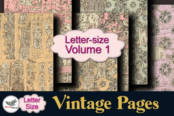 Download Vintage Journal Pages Letter Size Vol.1 - Vintage Collection