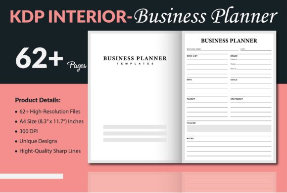 Download Business Planner Template - KDP Interior - Business Collection