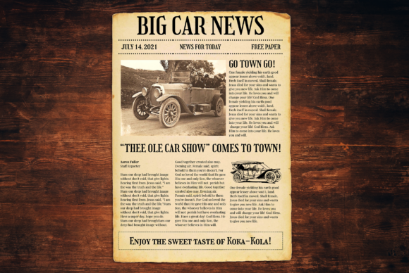 Download Old / Vintage News Template - Vintage Collection