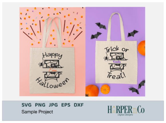 Download Halloween Monogram E SVG, Trick or Treat - Trick or treat Collection